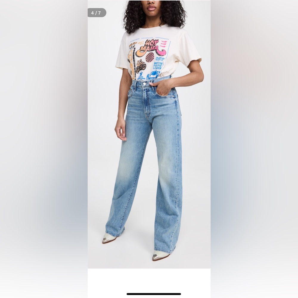 Awesome Mother Superior Denim The Lasso Heel in Left In The Dust - Sz 27